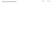 Tablet Screenshot of katjaalissamueller.com